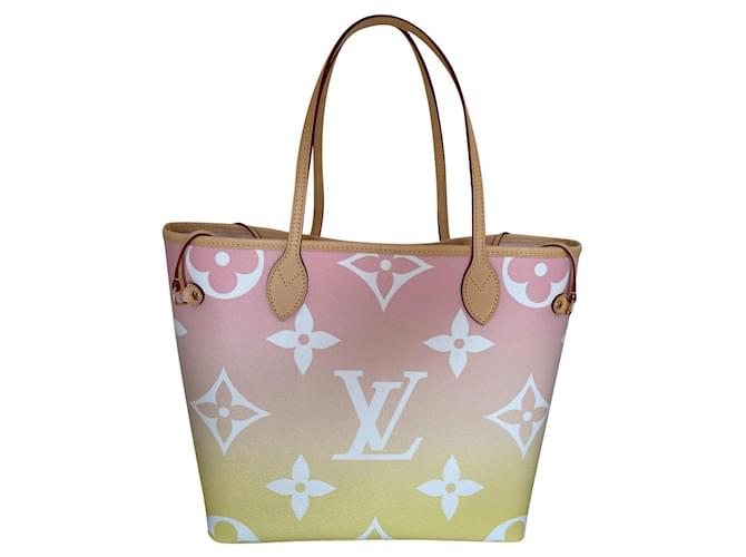 Louis Vuitton Monogram Giant 'By The Pool' Neverfull MM - Pink