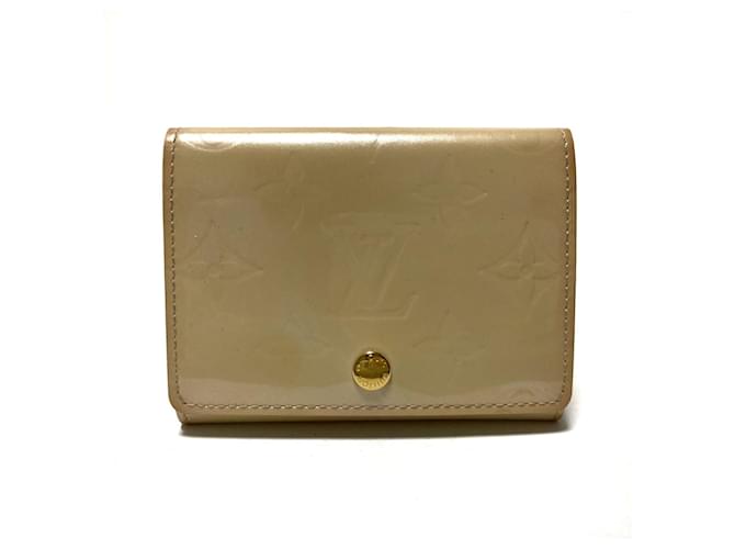 Louis Vuitton Enveloppe Carte de visite Grey Leather  ref.341304