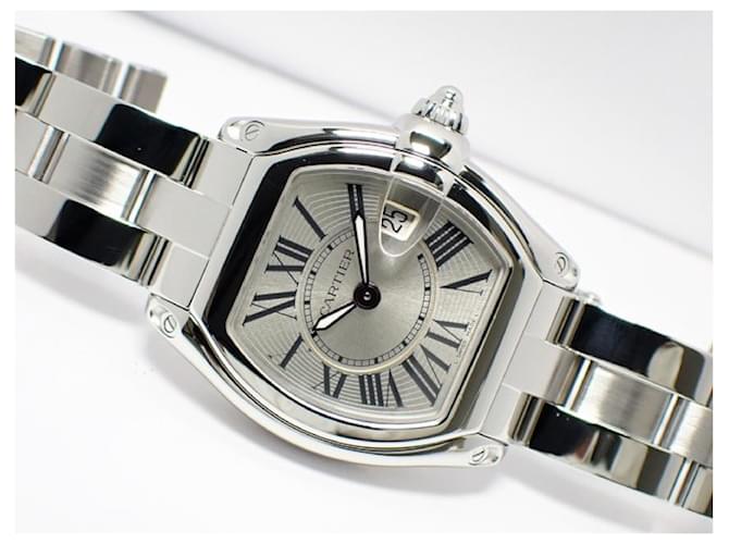 CARTIER Roadster Womens W62016V3 Womens Silvery Steel  ref.341311