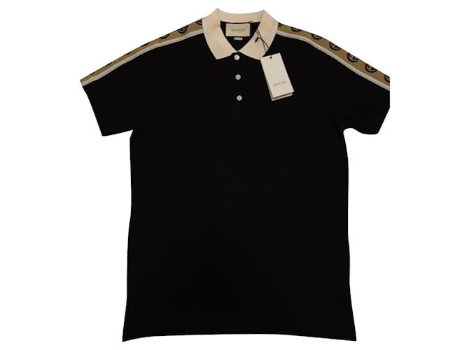 Gucci polo shirt Black Cotton ref.341377 - Joli Closet
