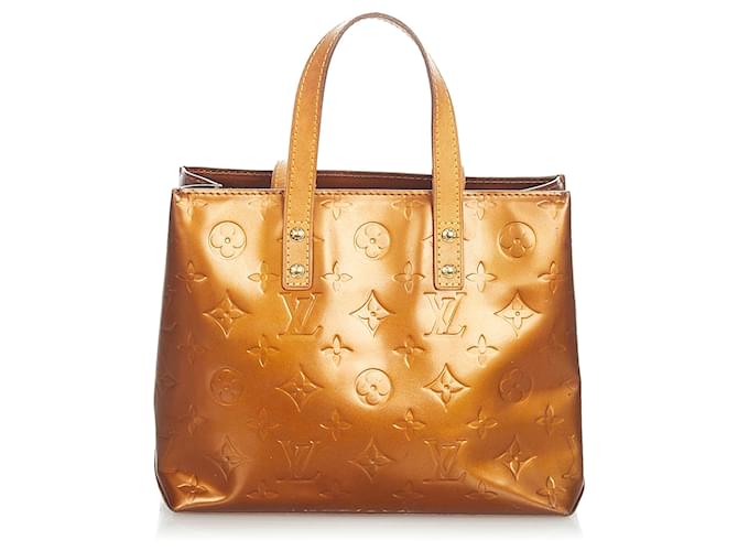Louis Vuitton Brown Vernis Reade PM Light brown Leather Patent leather  ref.341534
