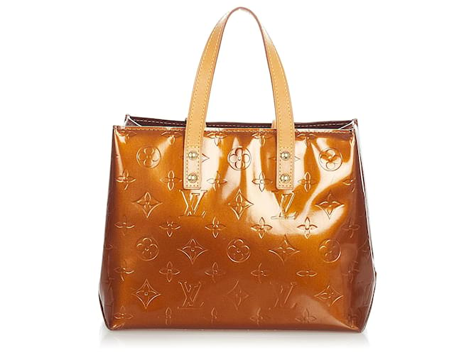 Louis Vuitton Brown Vernis Reade PM Light brown Leather Patent leather  ref.341548