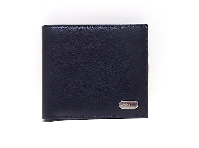 burberry wallet Blue Leather  ref.341643