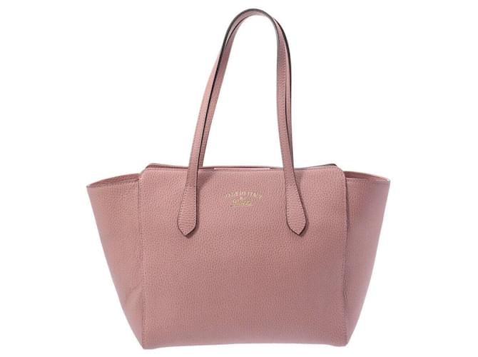 Gucci handbag Pink Leather  ref.341652