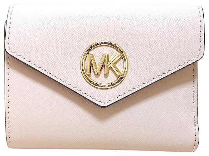 Michael Kors wallet Pink Leather ref.341654 - Joli Closet