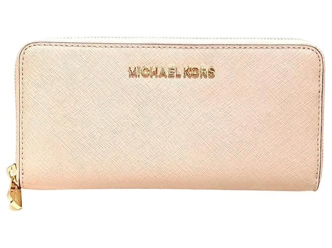 Michael Kors wallet Beige Leather  ref.341664