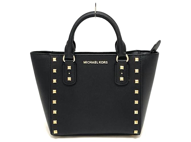 Michael Kors Handbag Black Leather  ref.341675
