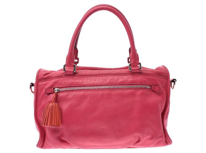 Loewe Handbag Pink Leather  ref.341685