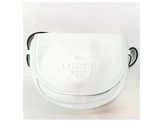 Loewe Shoulder Bag White Leather  ref.341713
