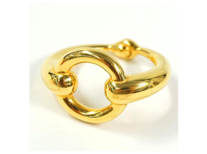 Ring Hermès HERMES Horse Bit Anello sciarpa donna oro D'oro