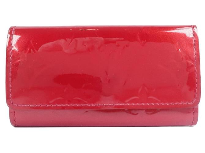 Louis Vuitton Multiclés 4 Red Patent leather  ref.341858