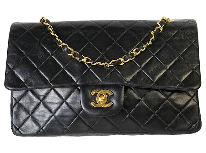 Chanel Timeless Black Leather  ref.341894