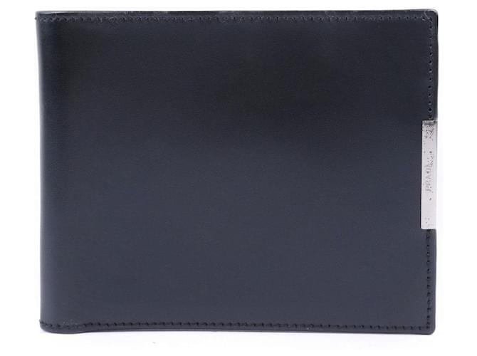 PRADA wallet Black Leather  ref.341901