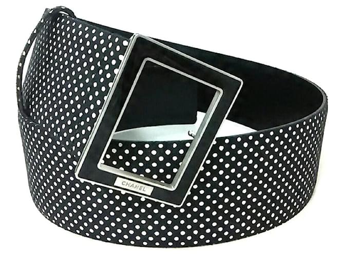 Chanel belt Black Cotton  ref.341913