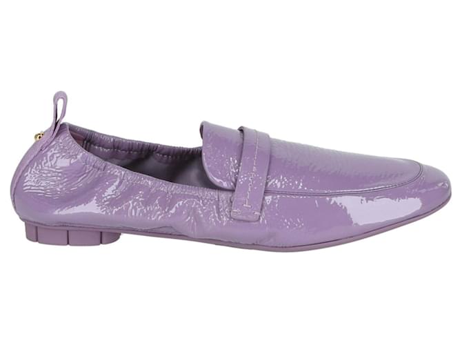 Salvatore Ferragamo Lipari Leather Loafer Purple  ref.342007
