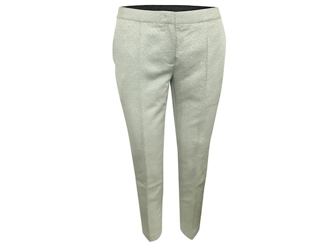 Calvin Klein Silver Pants Silvery 