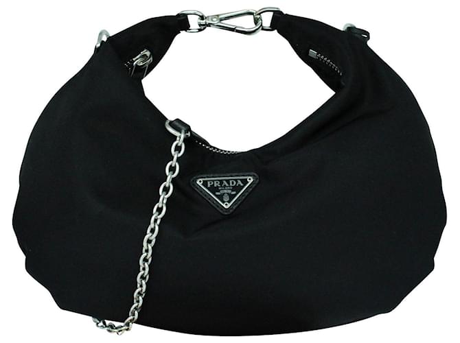 Prada Re-Edition 2006 Nylon bag Black  ref.342093