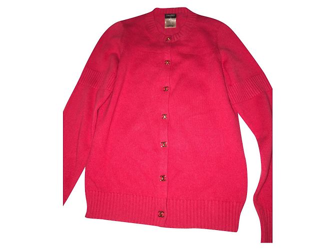 Chanel Cardigan Rosa Kaschmir Pink