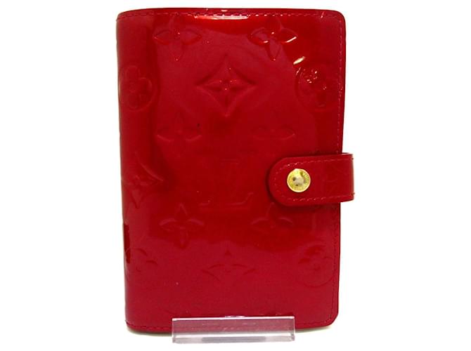Louis Vuitton Agenda PM Red Patent leather  ref.342222