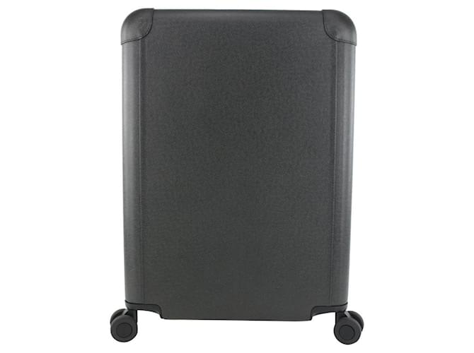 Louis Vuitton Black Taiga Leather Horizon 55 Rolling Luggage Trolley  ref.342284 - Joli Closet