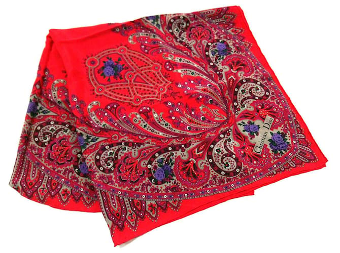 Dior scarf Multiple colors Silk  ref.342385