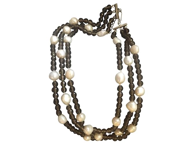 Autre Marque Collar de perlas Multicolor 