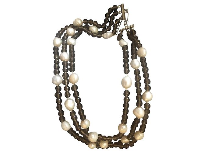 Autre Marque Pearl Necklace Multiple colors 