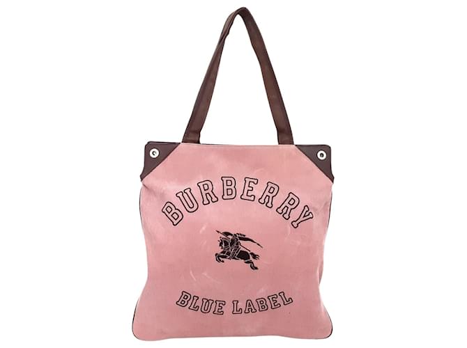 Burberry Pink Tote Bags