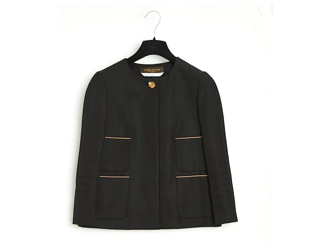 Louis Vuitton BLACK FR36 UNIFORM Coton Noir  ref.342634
