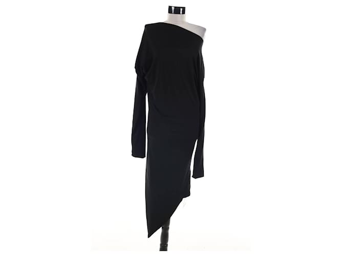 Vivienne Westwood Robes Viscose Elasthane Noir  ref.342658