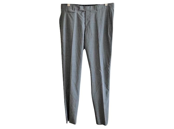 MONCLER 4 pantaloni di lana leggera delle stagioni Grigio ref.343292 - Joli  Closet