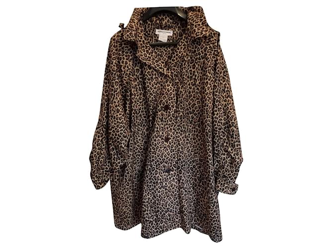 Sonia Rykiel raincoat Leopard print Polyester  ref.343844