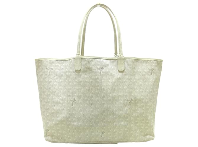 Sac cabas Goyard Toile Blanc ref.343897 Joli Closet