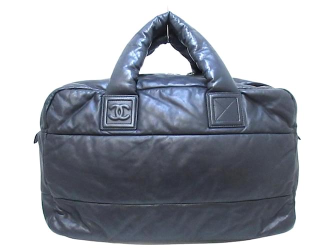 Chanel COCO COCOON Black Leather  ref.344502
