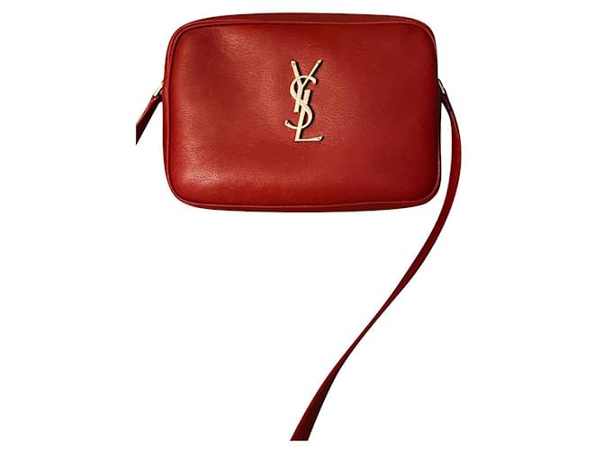 ysl red tassel bolsa