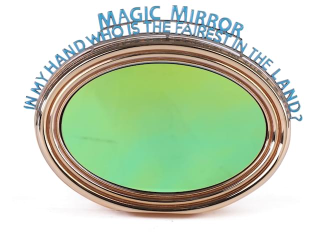 Autre Marque Benedetta Bruzziches Magic Mirror Clutch Metallic Metal  ref.344828