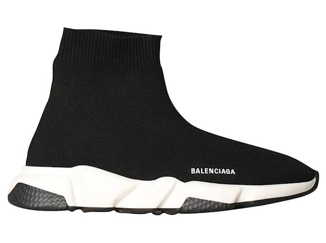 Balenciaga Sneakers Black Elastane Polyamide  ref.344972