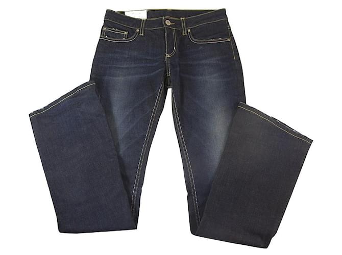 Dondup Blue Hero Denim Jeans Trousers Pants sz 27 Style P183 Hero Cotton Polyester Elastane  ref.345483