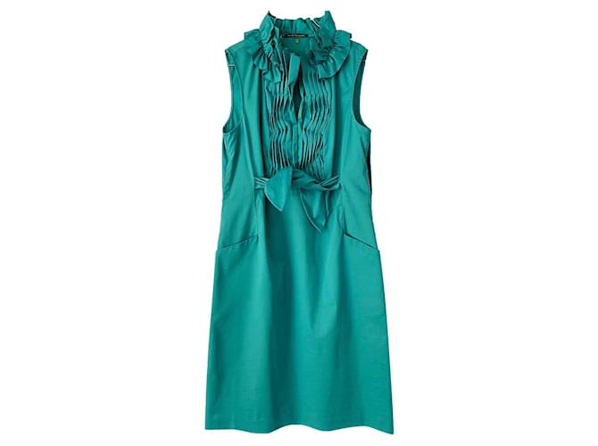 Elie Tahari Dresses Green Cotton  ref.345651
