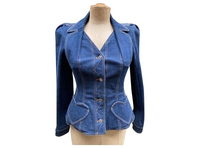Christian Dior Wonderful Dior heart denim jacket