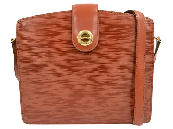 Louis Vuitton Capucines Brown Leather  ref.347330