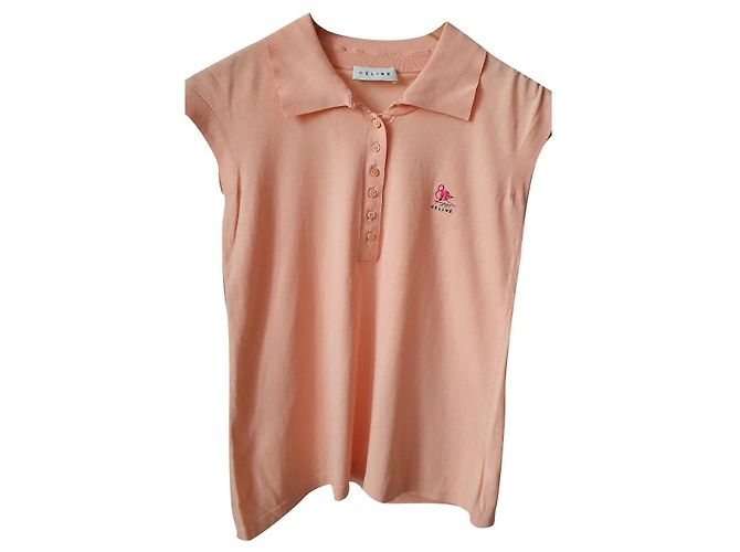 Polo sin mangas coral de Maison Céline