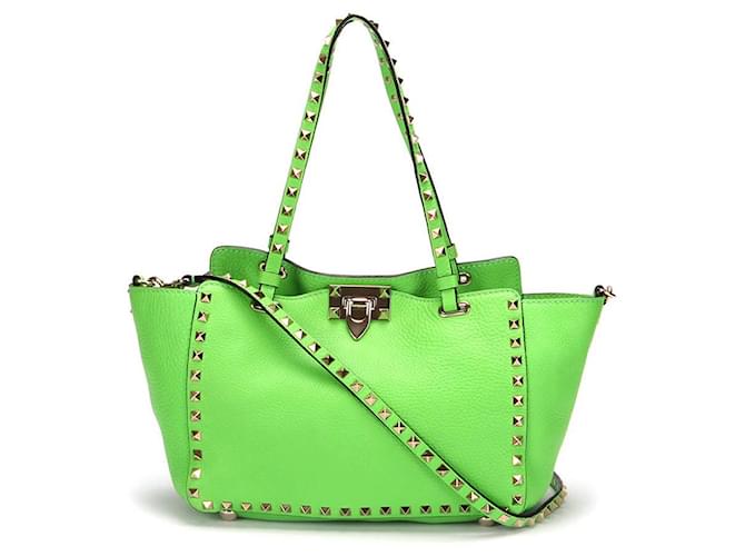 Valentino Rockstud 2way Leather Handbag