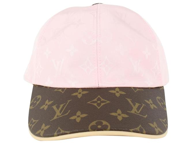 Louis Vuitton Wild at Heart Pink Monogram Cap Ou Pas Baseballmütze Leder  ref.347699