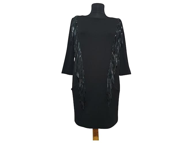 Autre Marque Dresses Black Viscose  ref.347710
