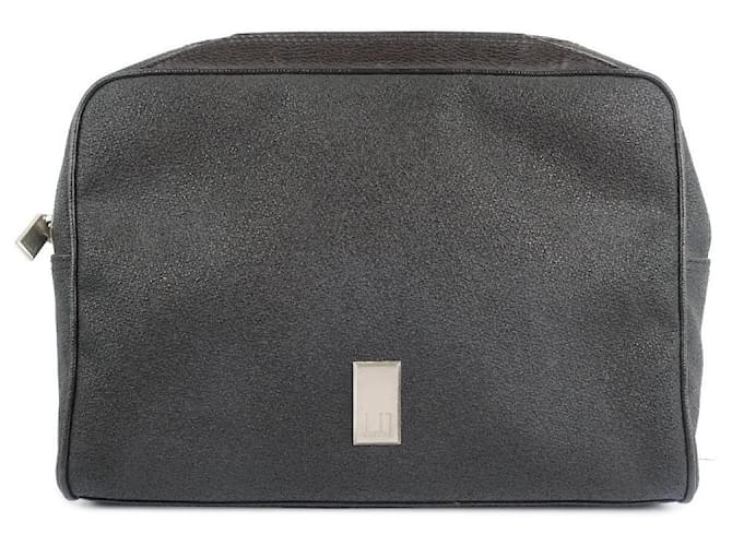 Alfred Dunhill Dunhill Clutch bag Black Leather  ref.347899
