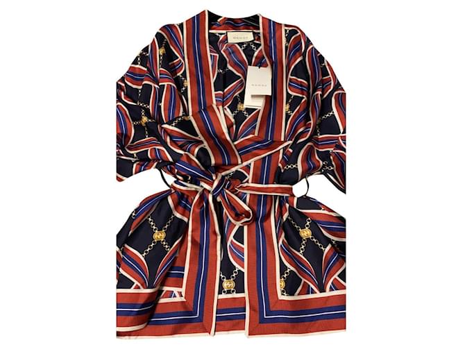Gucci kimono Multiple colors Silk  ref.348087