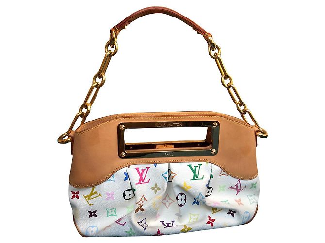 Louis Vuitton Judy Handtasche Monogram Canvas Weiß