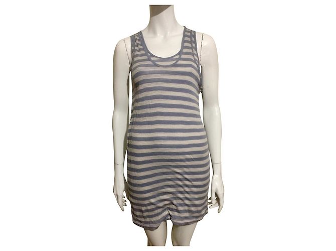 Joseph Vestido Jospeph de algodón a rayas Gris