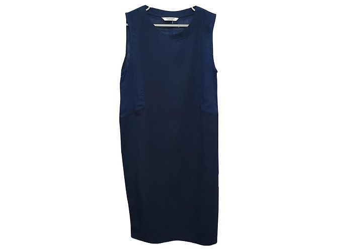 Won Hundred Vigga_s Kleid Blau Polyester